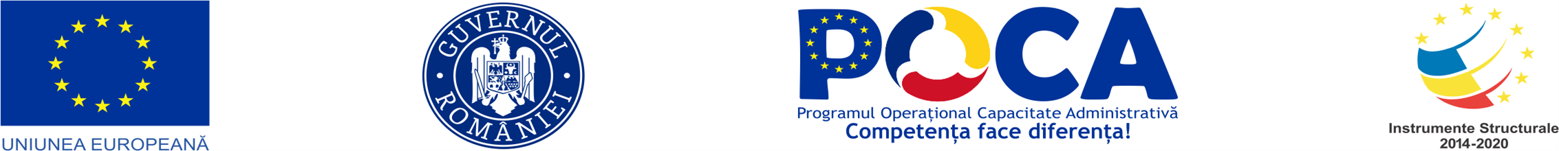 Proiect cofinanțat din Fondul Social European prin Programul Operațional Capital Uman 2014-2020